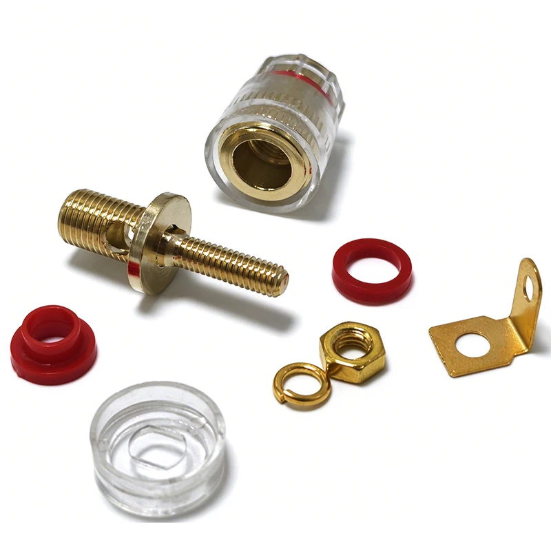 1/5/10PCS Binding Post Banana Plug Connector Audio Jack Socket For Amplifier Speaker Terminal Board   Consumer Electronics
