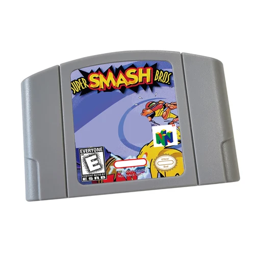 Consola de cartucho de juego The Super Smash Bros N64 versión estadounidense/juego n64