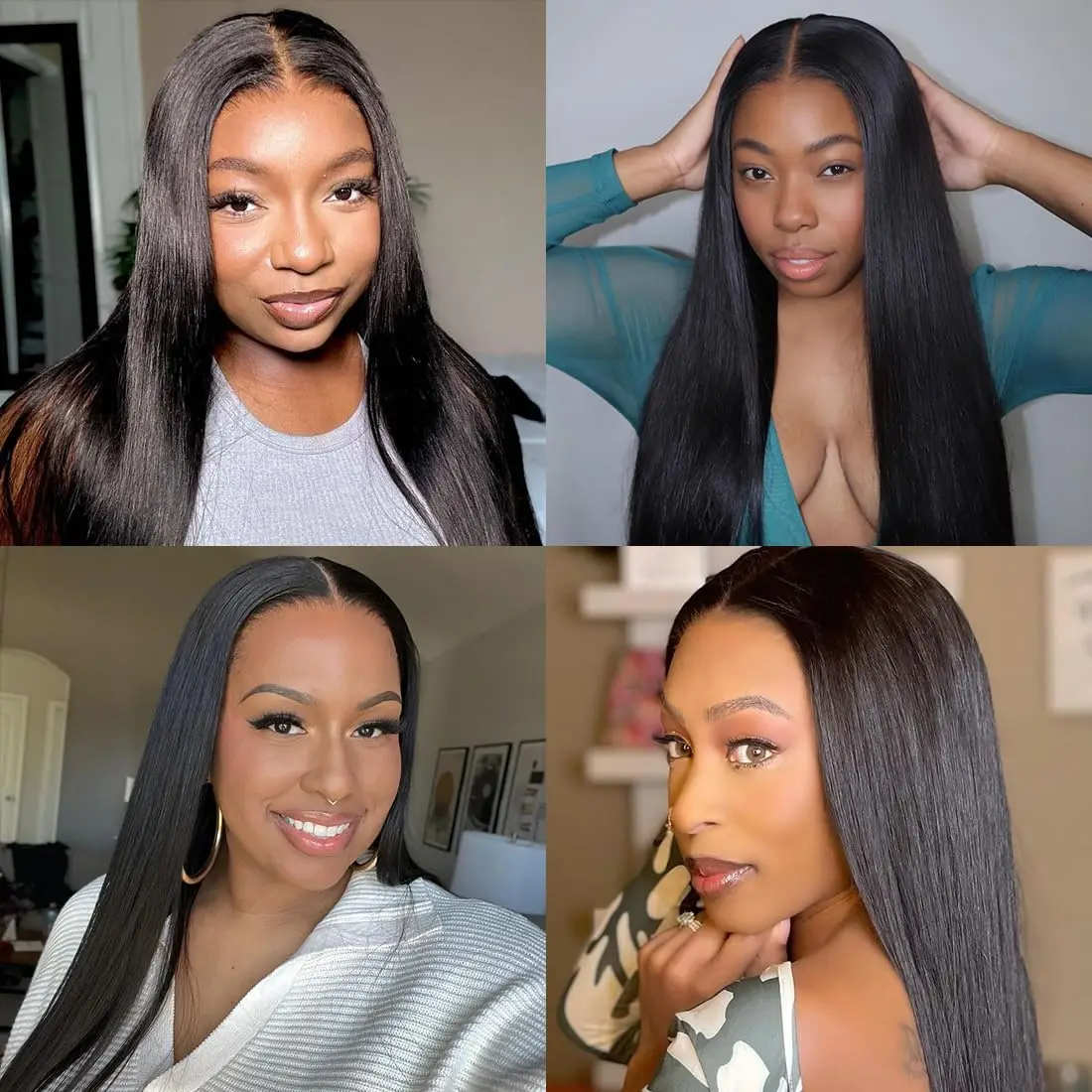 شعر مستعار مستقيم للنساء ، شعر مستعار بدانتيل ملتف مسبقًا ، شعر طبيعي ، ارتداء خط وتذهب ، الشعر البشري ، 7x5