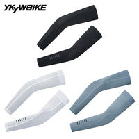 YKYWBIKE Cycling Sleeve Outdoor Sports Arm Sleeve Sun Protection UV Arm breathable Fabric  Running Cycling Arm Warmers 7 color