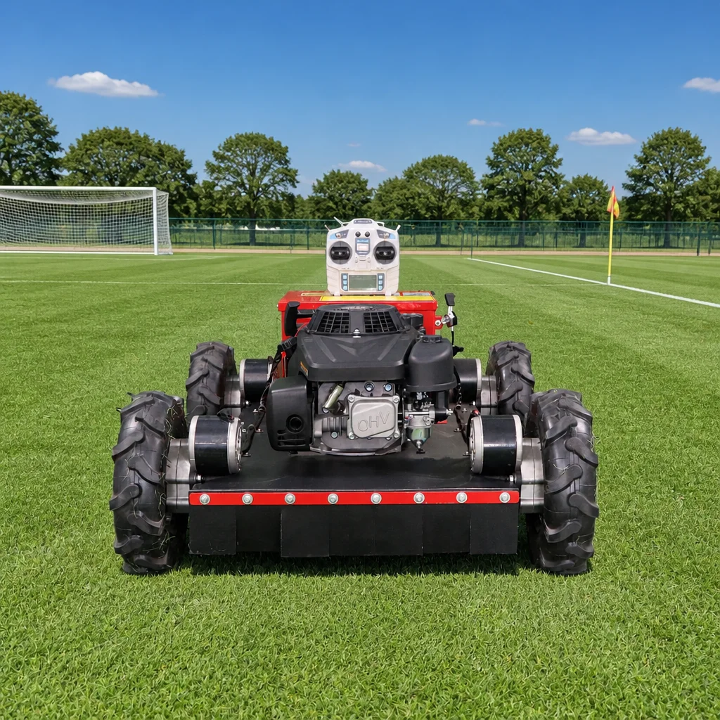 Customized remote-controlled lawn mower for home farms, backyard lawns, with super convenient and efficient mowing