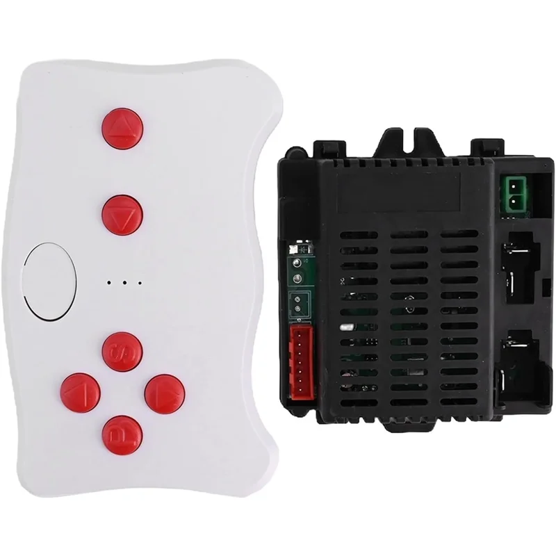 

A26F-RX57 12V Kids Electric Vehicle Receiver Control Box, 2.4G Wireless Transmitter Replacement Module 6V 12V Compatible