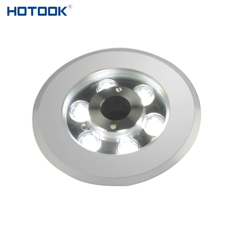 

OEM IP68 6W AC/DC 12/24V Underwater Waterproof Stainless Steel LED Fountain Light