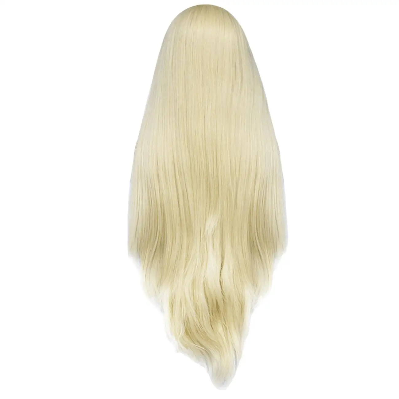 Perruque Lace Front wig synthétique lisse Blonde 613, 40 pouces, 13x4, en Fiber résistante à la chaleur, pour femmes noires, fête costumée d'halloween