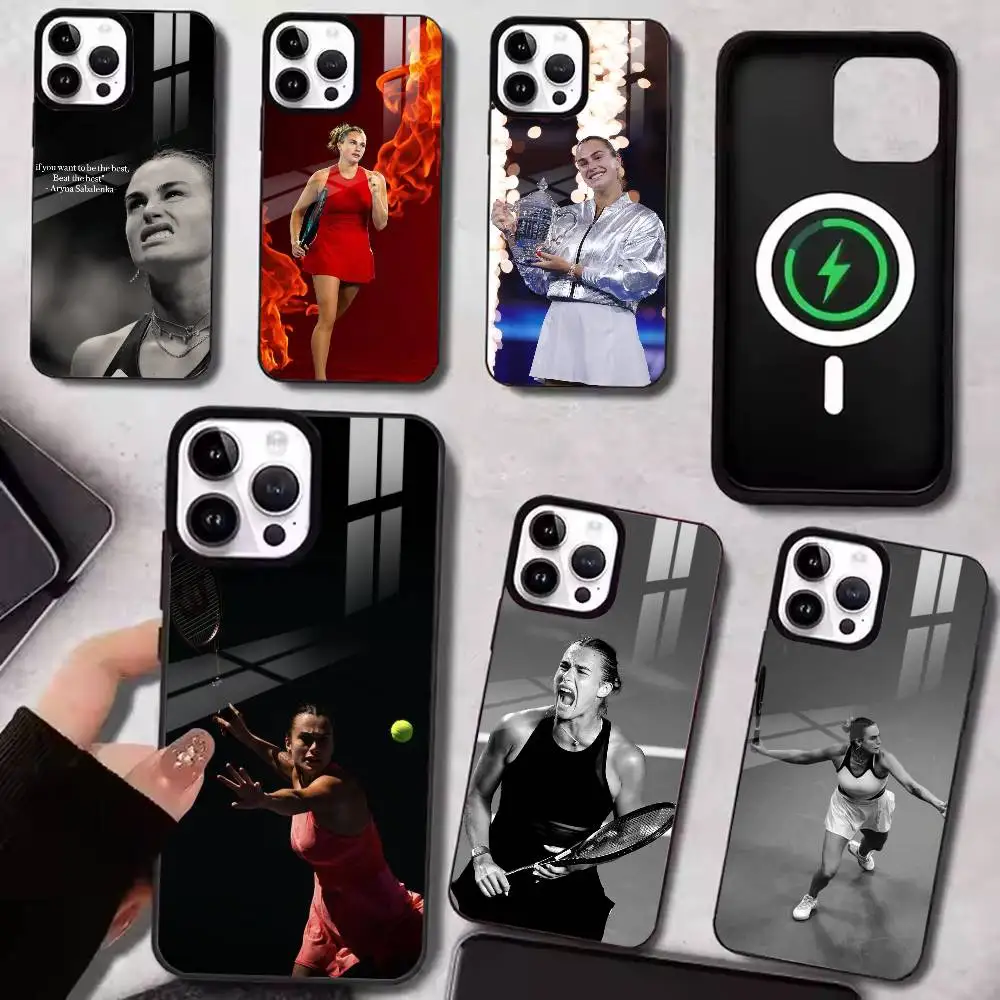 Aryna Sabalenka World No-1  Phone Case For Magnetic iPhone15,11,17,14,13,12,16 Plus,Pro