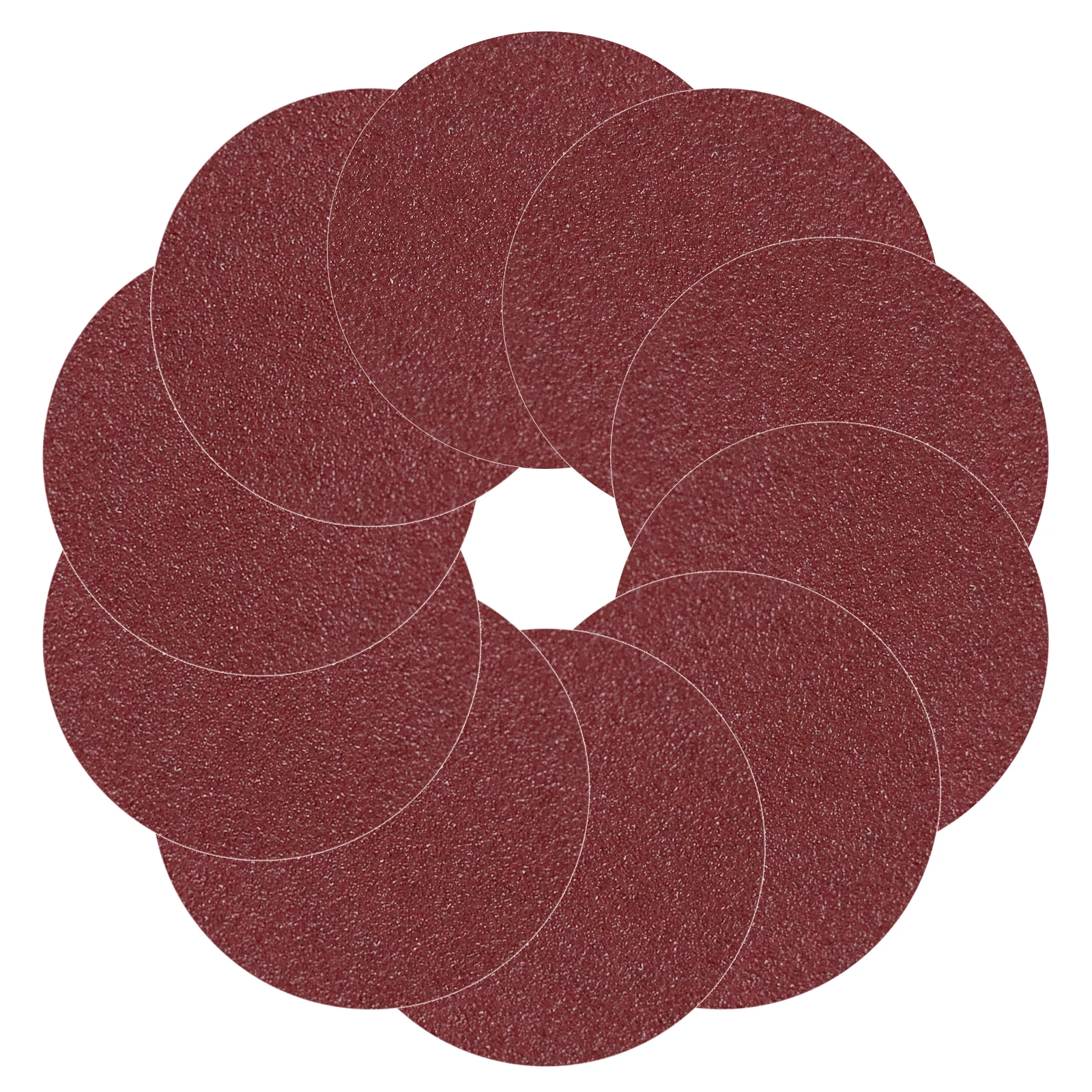 

100PCS 2/3inch Sandpaper Polishing Machine Pneumatic Tool Accessories Self-adhesive Flocking Sandpaper Polishing Circular