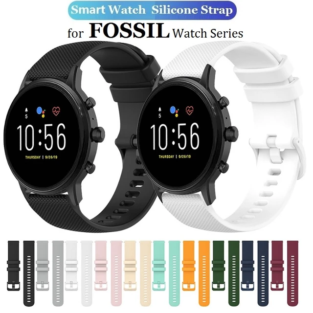 Fossil q smartwatch band online