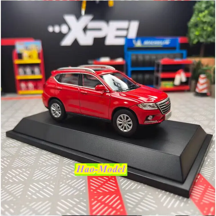 Gwm haval h2子供用ダイキャストモデルカー、合金、1:43、赤、誕生日プレゼント、趣味、ディスプレイ、コレクション、装飾品、男の子用おもちゃ