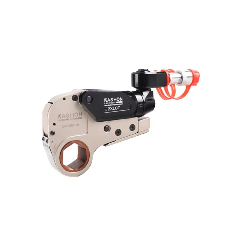 

2XLCT 244-2534Nm Hytorc Equivalent Low Profile Hydraulic Torque Wrench Nut Bolt Gun Ratchet Box Hollow Hexagon 2XLCT