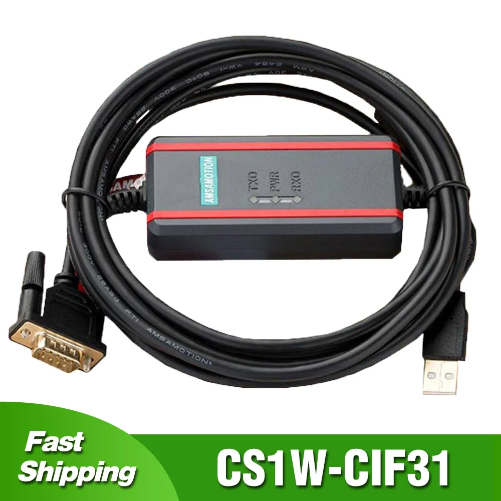 CS1W-CIF31 For Omron USB to R232 USB-CIF31 Serial Switch Programming Cable USB-RS232 Optical Isolation Adapter Converter Line