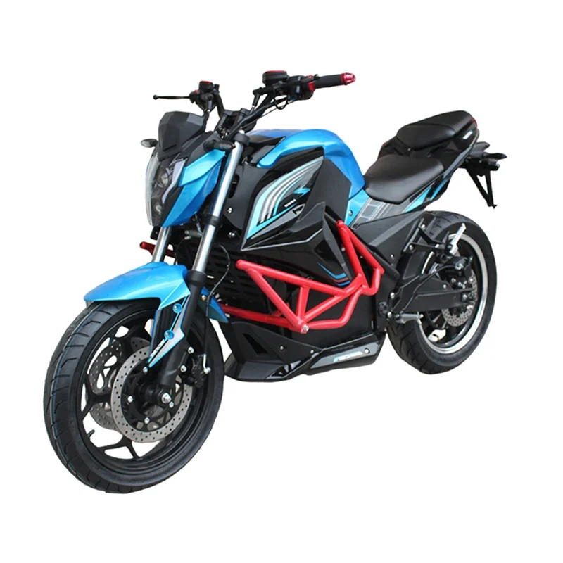 New Maximum Max Speed 120km/hour High Power Highway Legal Sport Bike Electric Motorcycle With Hydraulic Brake