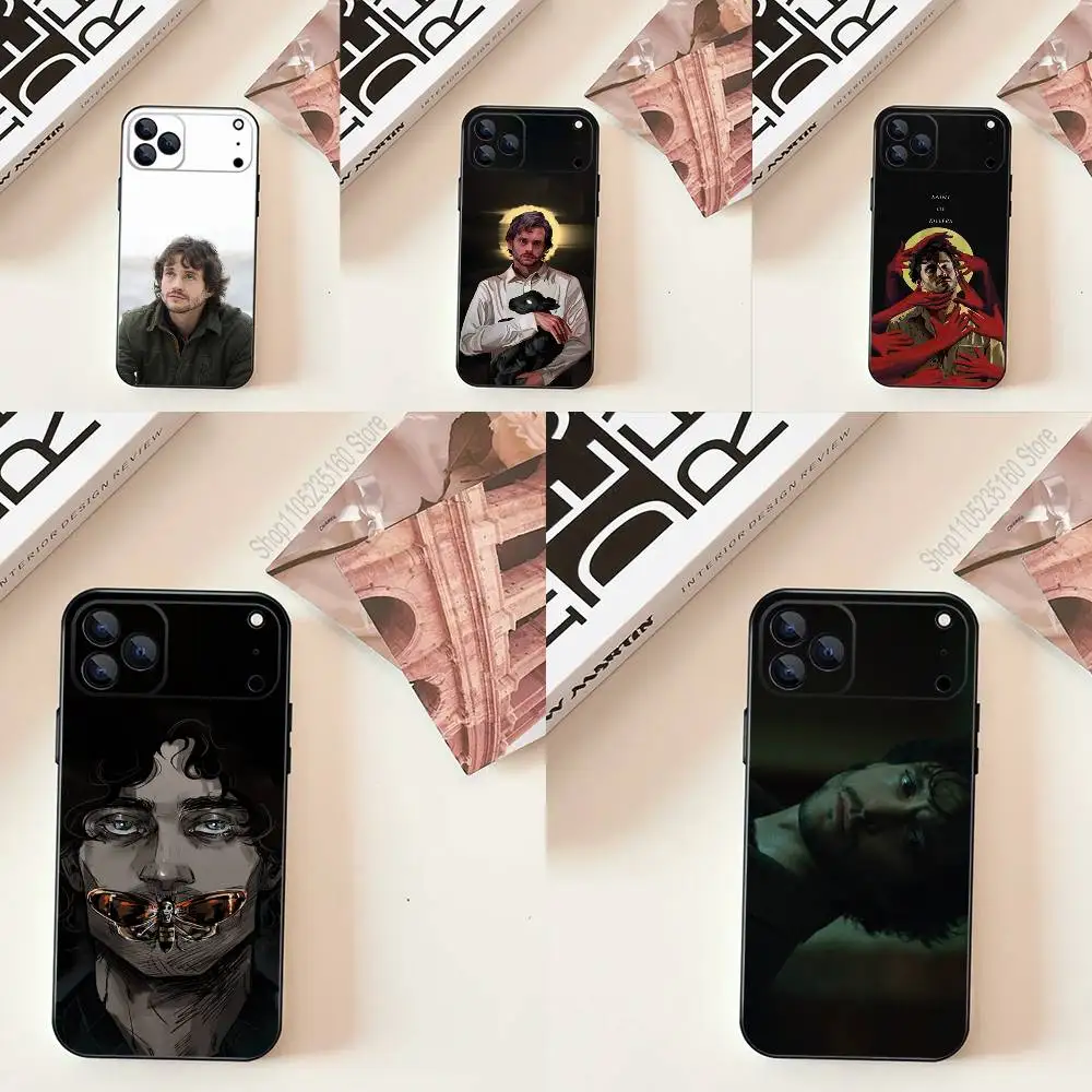 

W-Will G-Graham Cool Phone Case Silicone Black Soft For iPhone 17,16,15,14,13,12,11,Pro,Max,Plus,E,SE4,Air,Mini