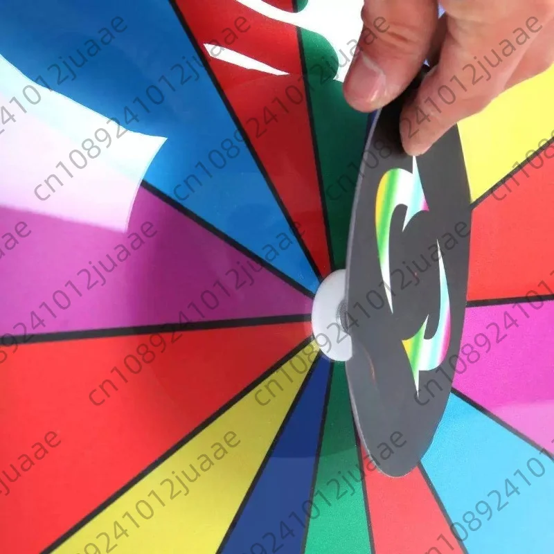 18/24 Tripod Floor Rack Prize Wheel Lucky Spin Game Wheel Promotions Trade Show Equipment