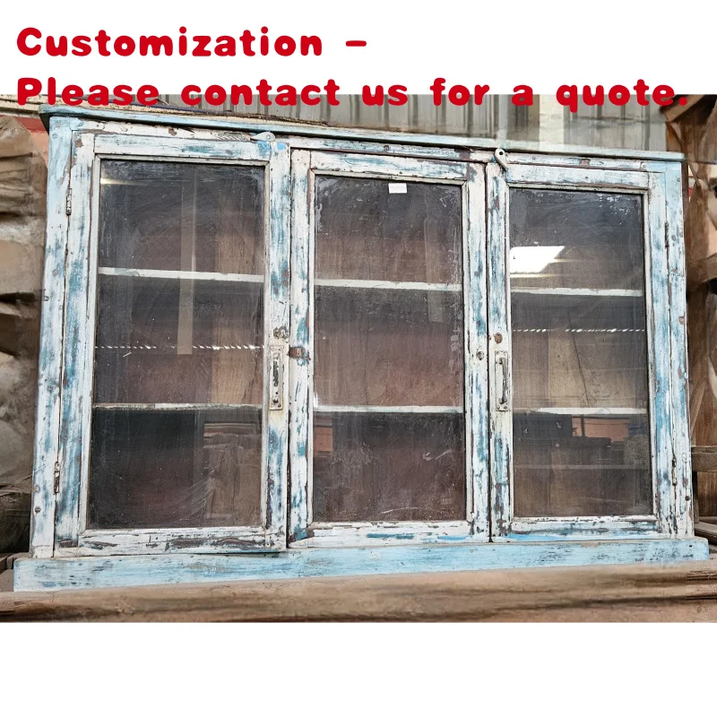 

custom.Antique Wooden Display Cabinet Home Furniture