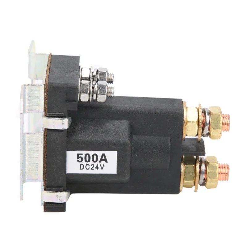 Start Relay 4-Pin Normally Open Stainless Steel For Automotive Electronics 500A 24V
