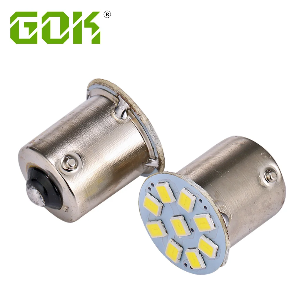 

10PCS 1156 ba15s Lamp Turn Signal 2835 9SMD 12 V Truck Bulb Accessories Manufacturer's Direct Sales Of Car Led Light