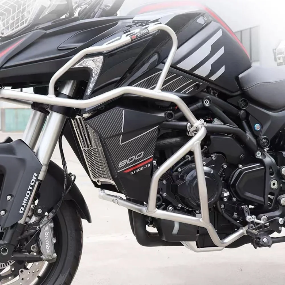 【Factory Direct】For QJMOTOR SRT750X/SRT800SX modification accessories - full enclosure upgraded guardrail and bumper