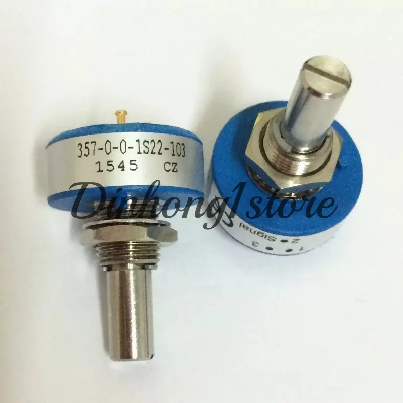 Used 357-0-1-1S22-103 10K Conductive Plastic Potentiometer
