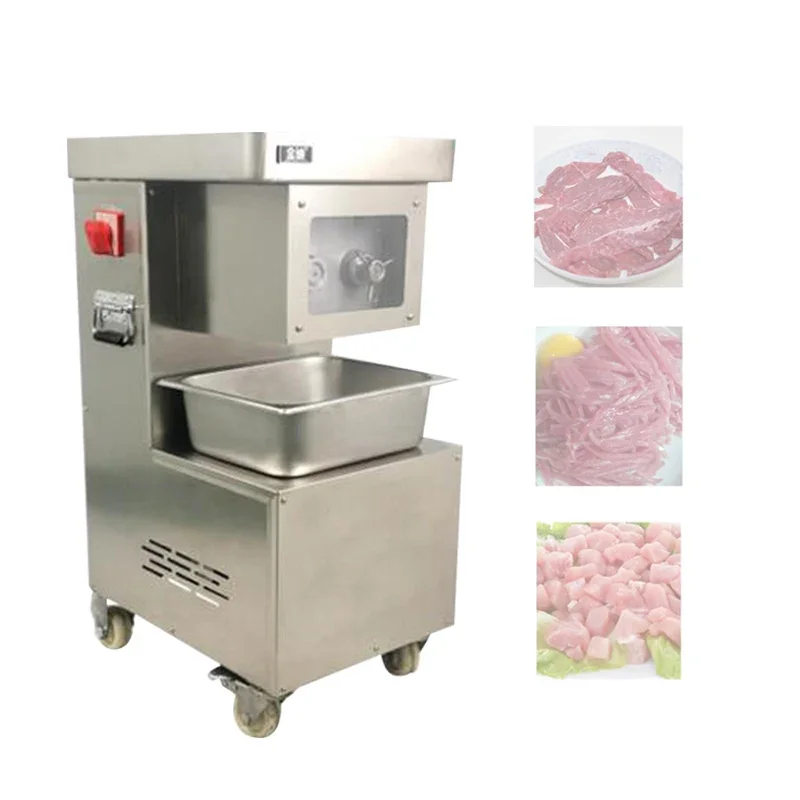 

Hot Sales Electric Meat Slicer Commercial High-Power Kitchen Fresh Meat Processing Machine Meat Cutting Machine