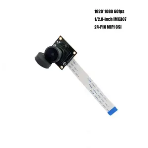 Bilashmart 2MP HD 1080P IMX307 Starvis MIPI Camera Module with 60fps FF 140 Degree 24 PIN MIPI CSI