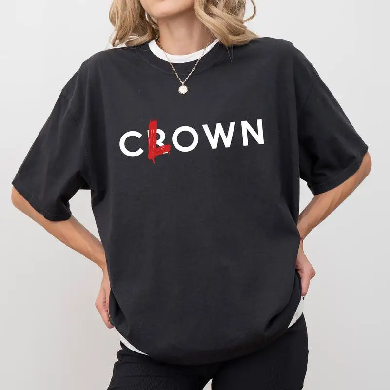 

No Kings Graphic Tee, Rejecting Kings Clothing, Anti MAGA Outfits