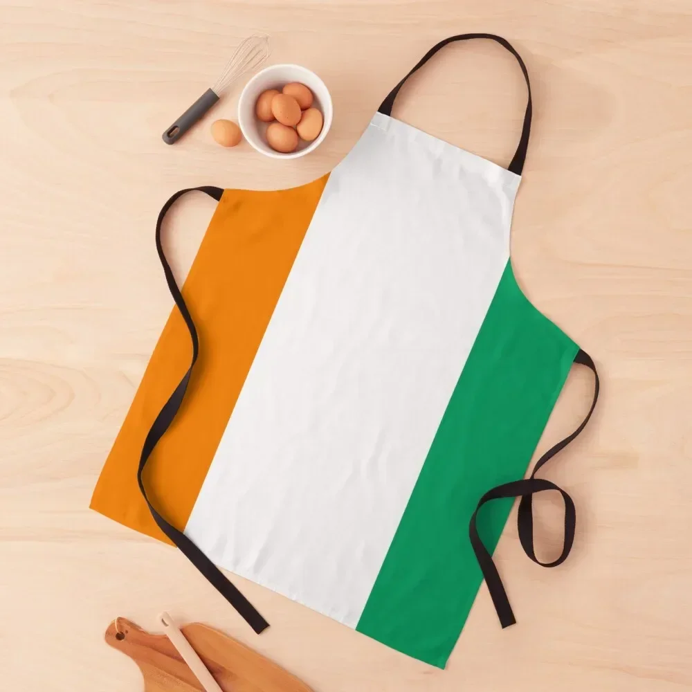 

Superb Flag of Cote d'Ivoire and its orange, white and green colors. Apron Men'ss Kitchenware For Kitchen Women Apron