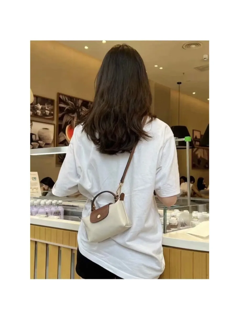 Y2 2026 Hochwertige Nylon-Handtasche, Umhängetasche, Mini-Geldbörse, Kompakte Damenhandtasche