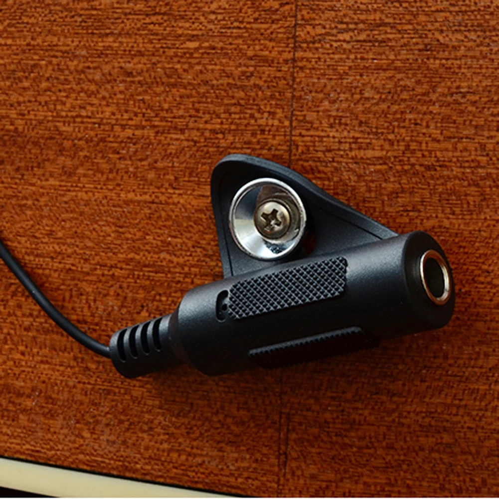 Acoustic Guitar Pickup Plastic Guitar Pickup Piezo Contact  Ukulele Pickup Guitar Parts for Violin Mandolin Banjo