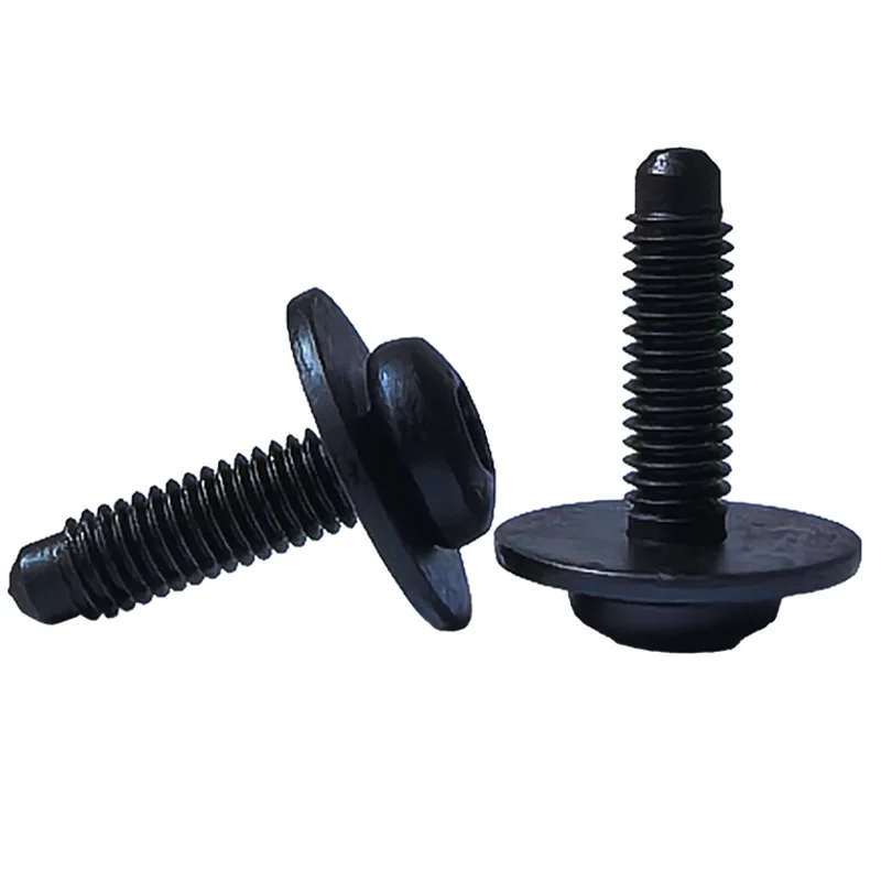 20 Stück N90683302 N90993603 Torx-Antrieb Innere Vordere Stoßstangenschraube Scheinwerfer-Befestigungsschraube M6X21 für VW Audi – Detail 3