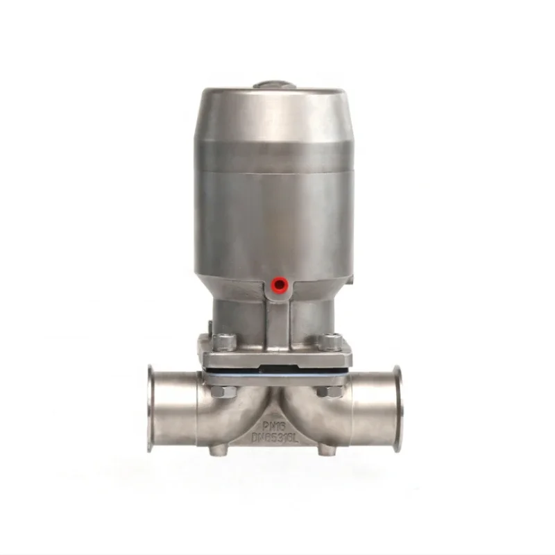 High quality sanitary stainless steel diaphragm valve with tri clamp