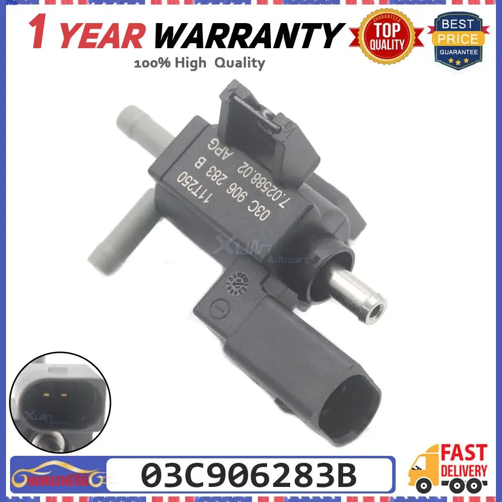 Car Turbo Solenoid Valve 03C906283B For VW Beetle CC EOS Golf Jetta Polo Scirocco Audi A1 Seat Alhambra CJ5G-6K682-CA 331240083