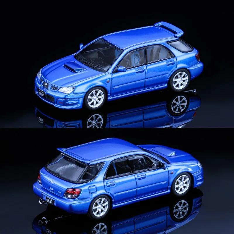 Furuya 1/64 Impreza WRX STi GD GG VII VIII IX Legering Motorvoertuig Speelgoed spuitgieten Metalen Model Collectie jongen Kerstcadeaus