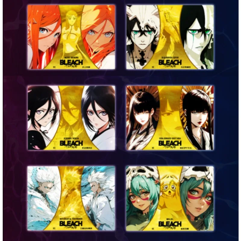 2024 Japanese Anime Bleach Collection Card Characters Limited Rare EX Flash Card Games Card Collection Cards Kids Xmas Toys Gift