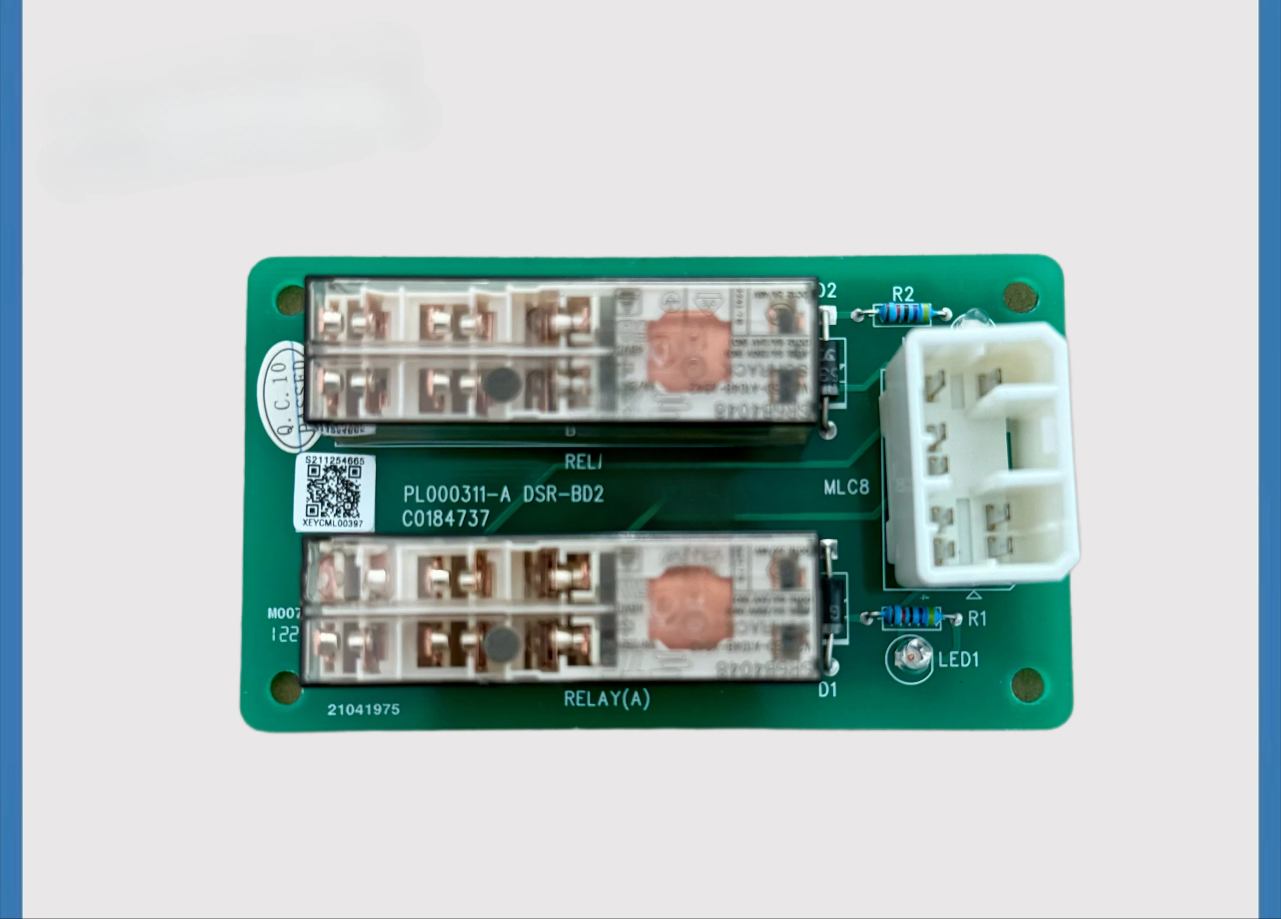

Hitachi Elevator MCA Control Cabinet Dual Relay PL000311-A DSR-BD2 New C0184737