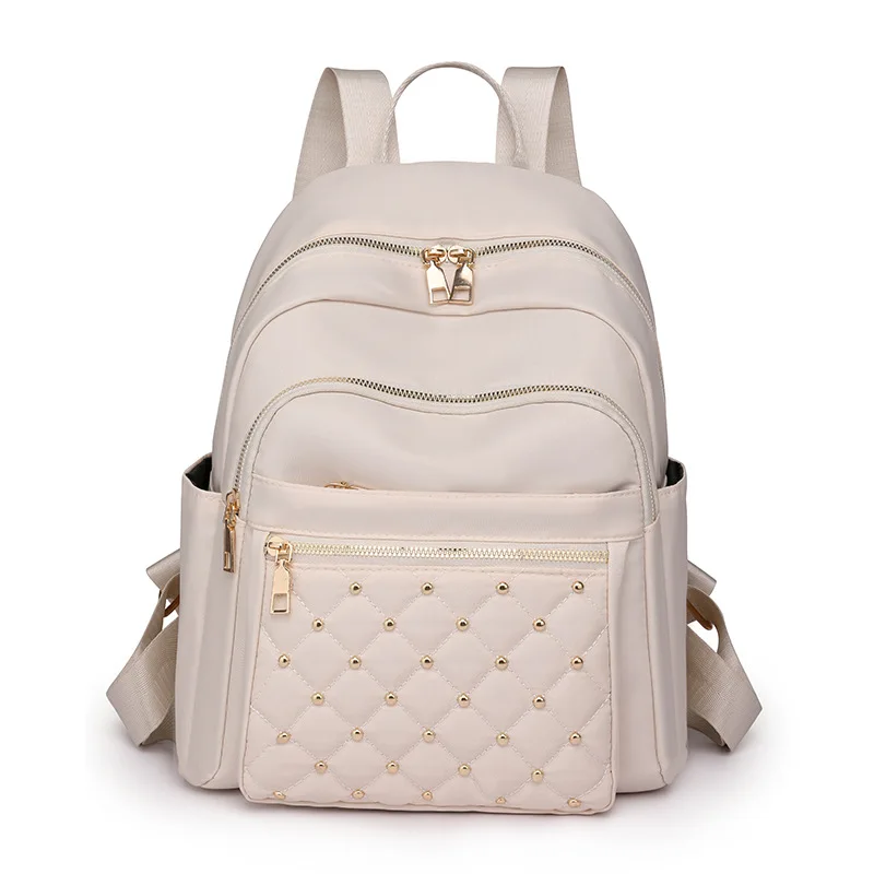 

Europe and the United States new Oxford cloth backpack women's fashion simple large-capacity ladies leisure travel backpack.