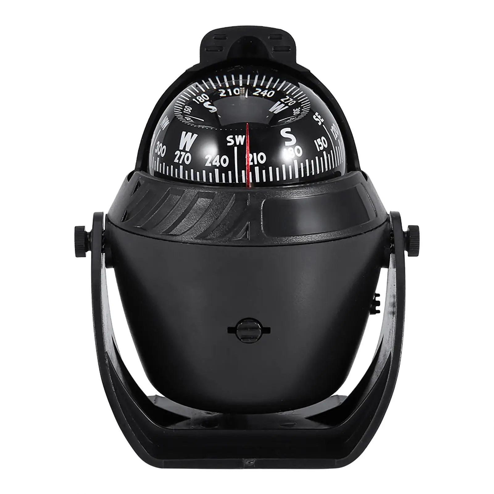 LC760 Portable Marine Digital Compass for Boats & Vehicles - ABS Electronic Navigation Device