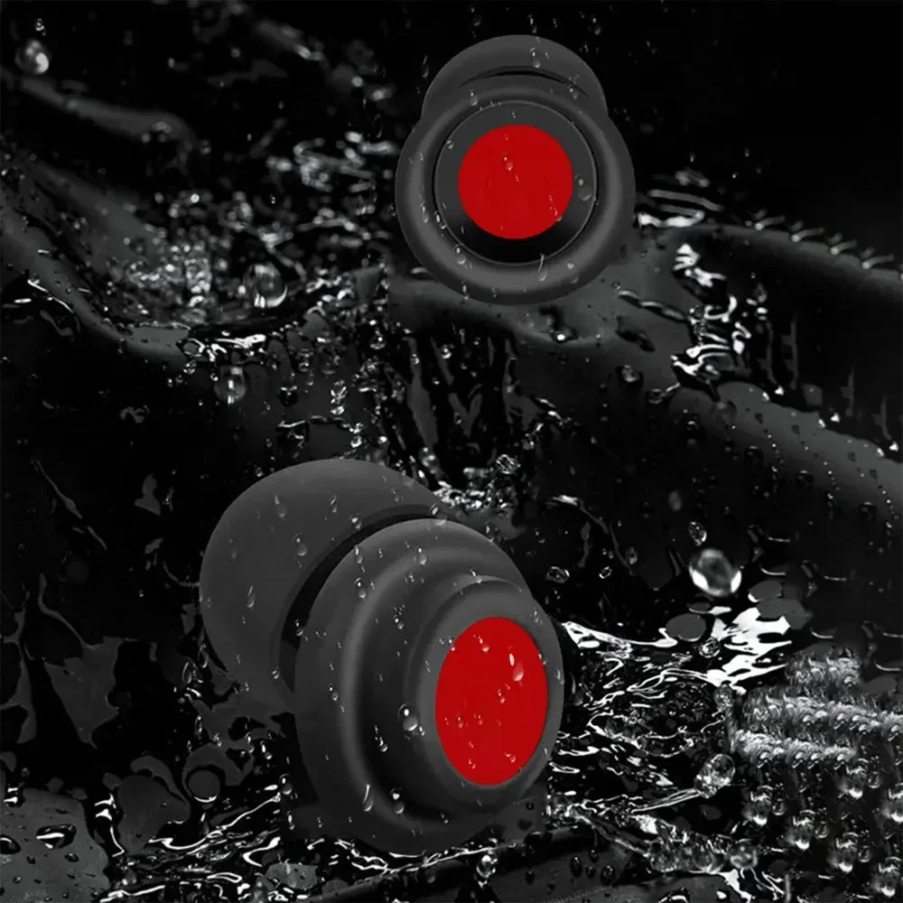 

1 Pair Waterproof noise Earplugs for Sleeping Swimming Travel Noise Reduction Sound Insulation Ear Protection