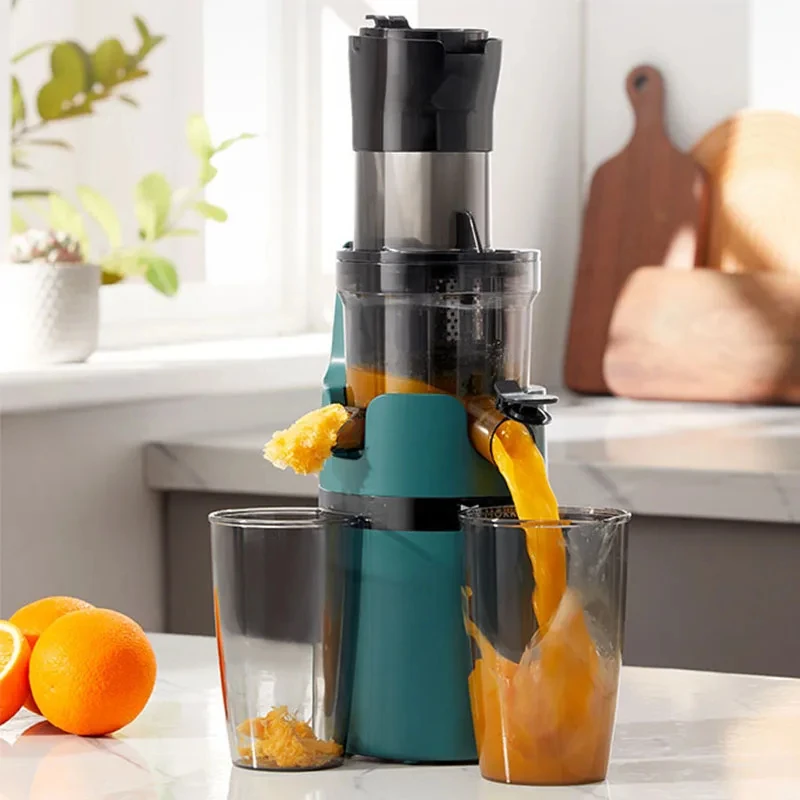 

Portable Juicer Extractor Electric Fruit Vegetable Juicer Machine Large Caliber Slag Juice Separation Juicer