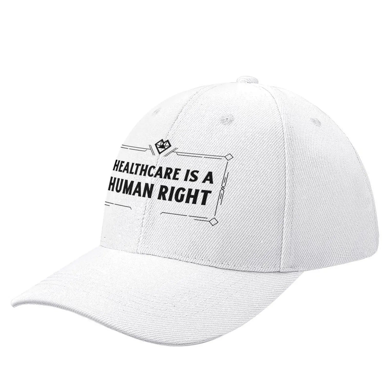 Healthcare is a Human Right Baseball Cap Fashion Beach Big Size Hat Trucker Cap Female Men's