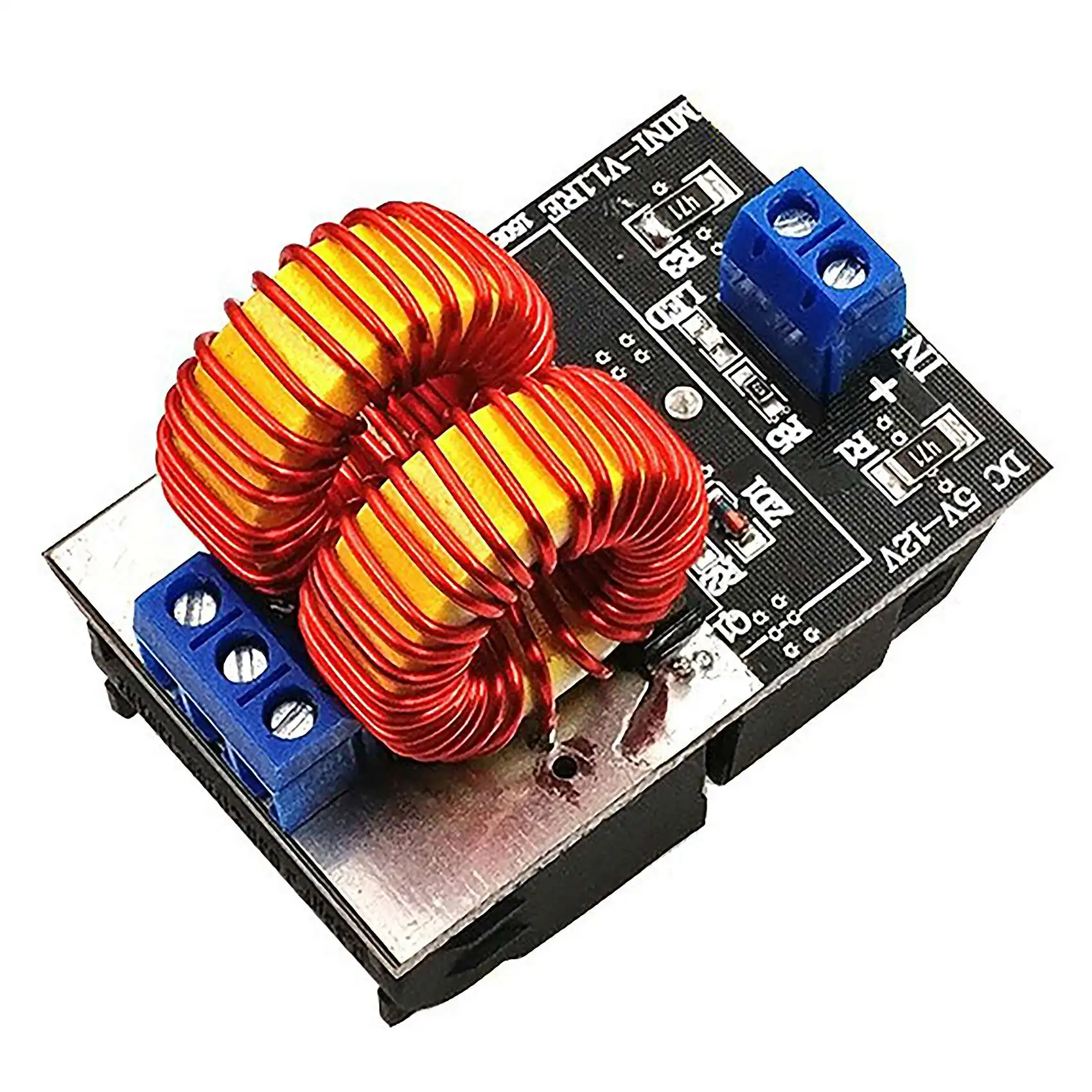 N84R Mini ZVS Heating Machine 120W High Frequency Induction Heating Board Module Driver Heater