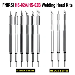 FNIRSI HS-02A/ HS-02B Solder Irons Head Welding Tips Replacement Kit B C2 I JS K KU Soldering Tips Welding & Soldering Supplies