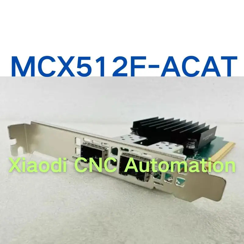 

Проверенная б/у сетевая карта MCX512F-ACAT ConnectX-5 25G с двумя портами для оптоволоконных сетей, быстрая доставка