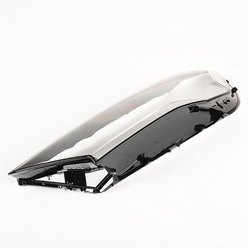Automotive Front Headlamp PC Lens Replacement Cover, Transparent Headlight Housing Compatible with Audi Q7 2020–2023