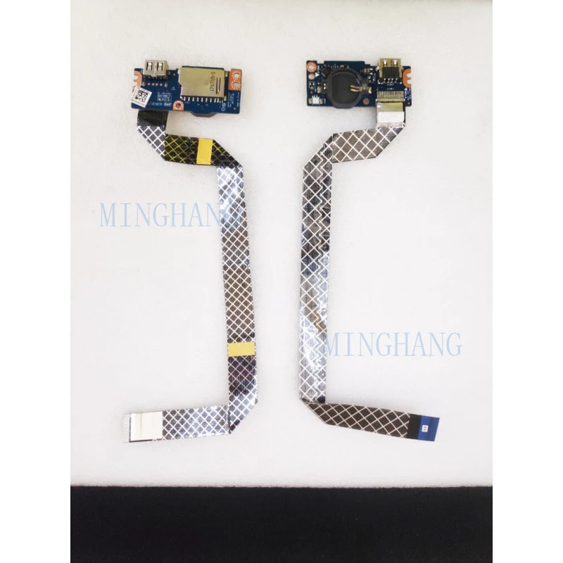 M   For Dell 5570 USB small board LS-F111P 07KX7W 0VM6WG CAL50 Built-in battery