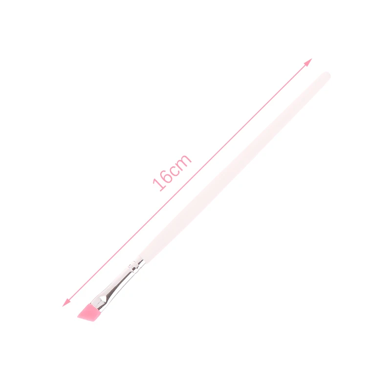 Portable Eyebrow Eyeliner Brush Diagonal Angled Eyebrow Liner Brush Women Makeup Cosmetic Tools