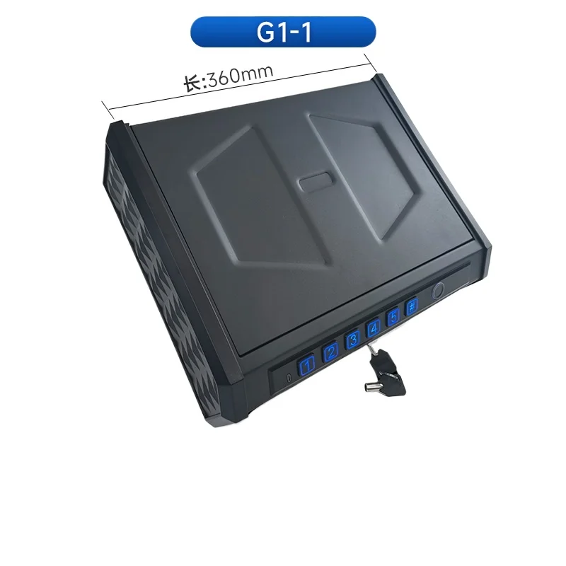 Home flip-up office safe, file storage box, fingerprint password safe, home safe, wardrobe