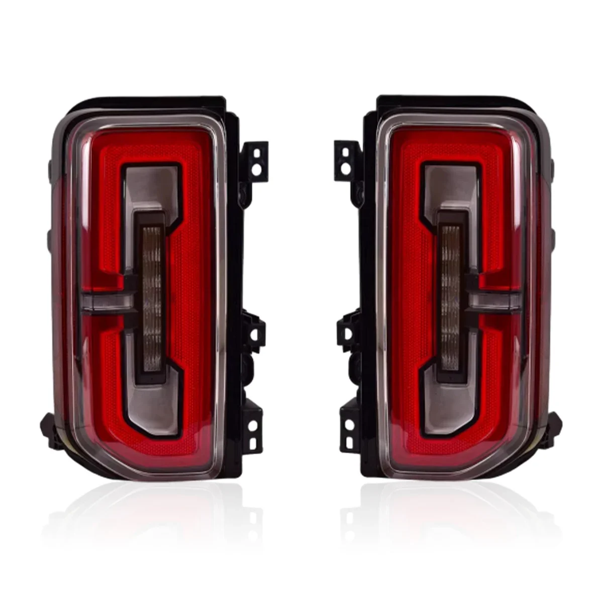 

Автомобильные задние фонари для Ford Broncoe 2020-2023, светодиодные автомобильные задние фонари, дневные ходовые огни, динамические указатели поворота, автомобильные аксессуары