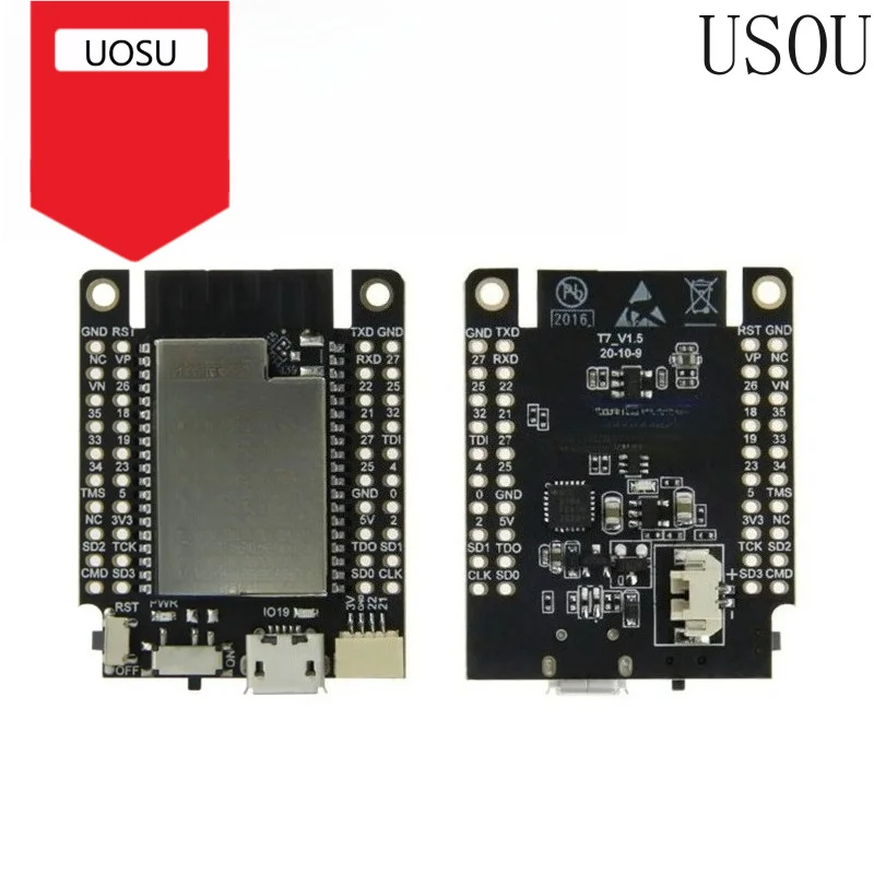 1Pcs T7 Mini32 V1.5 ESP32 Dual Core PSRAM Wireless Wi-Fi Bluetooth Module Development Circuit Board CH9102
