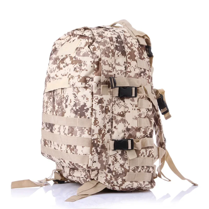 55L High Capacity Army Fan 3D Backpack Camping Outdoor Mountaineering Shoulder Camouflage Backpack Tactical Backpack Unisex