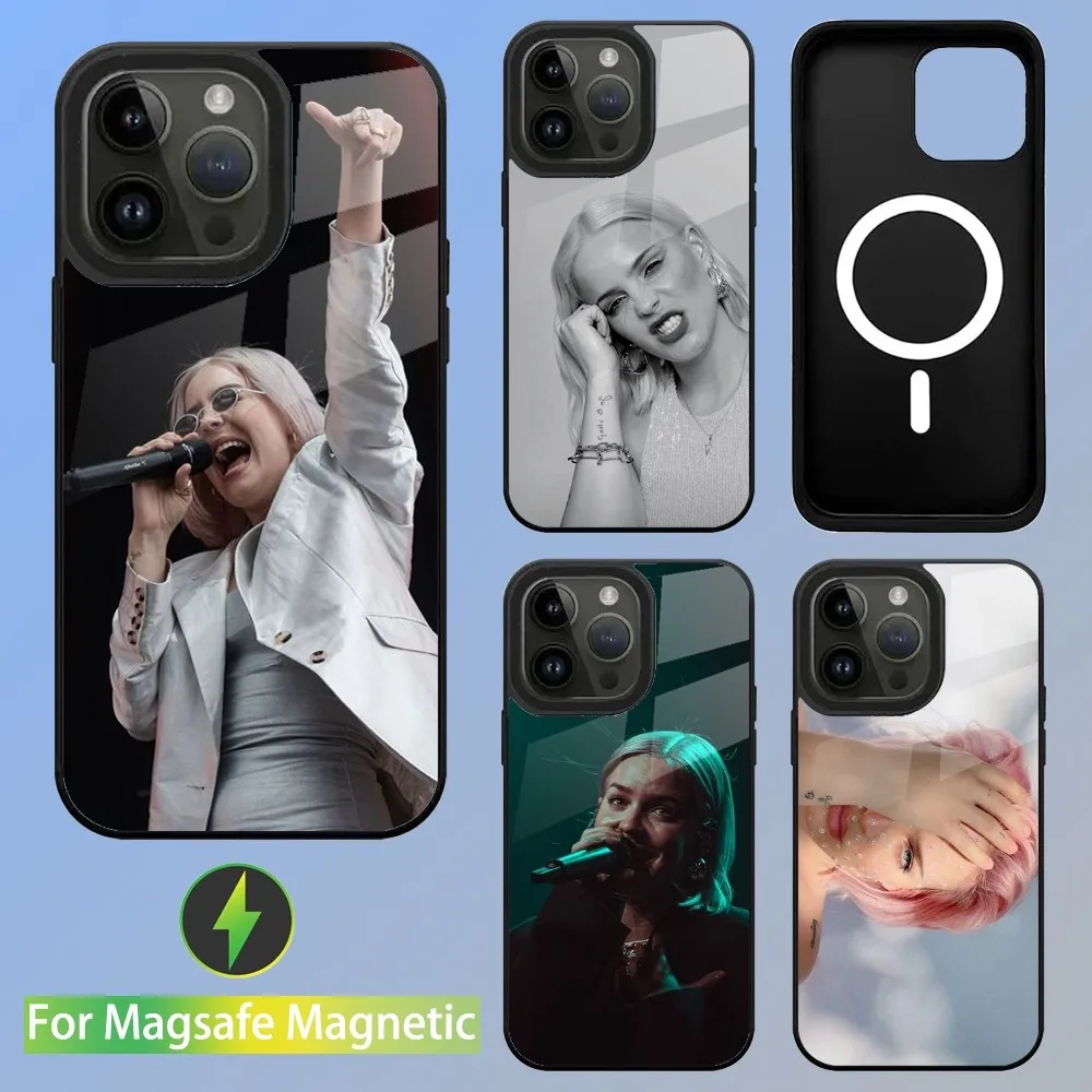 Singer A-Anne M-Maria Phone Case For iPhone 16,15,14,13,12,11,Plus,Pro,Max Mini Magsafe Magnetic Wireless Charging